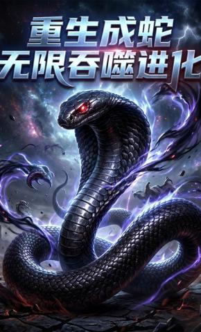 短剧《重生成蛇无限吞噬进化》海报