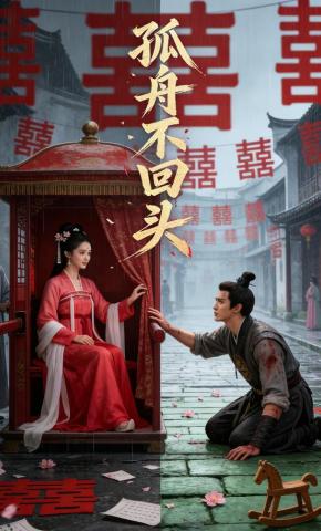 短剧《孤舟不回头》海报