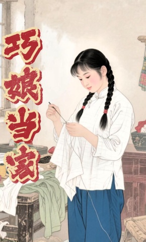 短剧《巧娘当家》海报