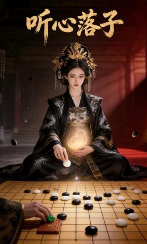 短剧《听心落子》海报