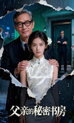 短剧《父亲的秘密书房》海报