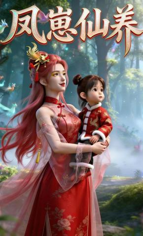 短剧《凤崽仙养》海报