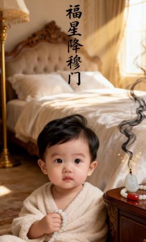 短剧《福星降穆门》海报