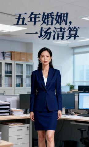 短剧《五年婚姻，一场清算》海报