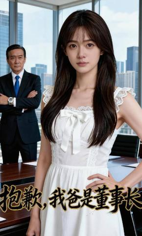 短剧《抱歉，我爸是董事长》海报