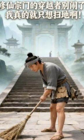 短剧《修仙宗门的穿越者别闹了我真的就只想扫地啊》海报