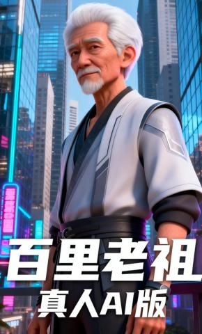 短剧《百里老祖真人AI版》海报