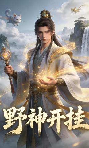 短剧《野神开挂》海报