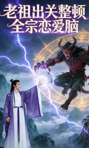 短剧《老祖出关，整顿全宗恋爱脑》海报