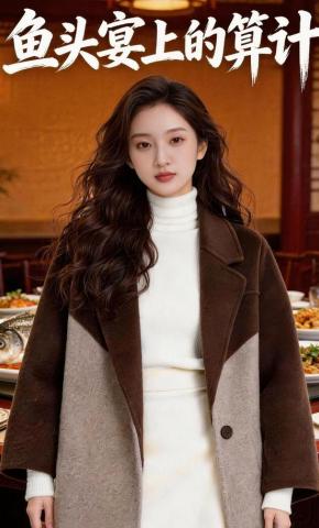 短剧《鱼头宴上的算计》海报