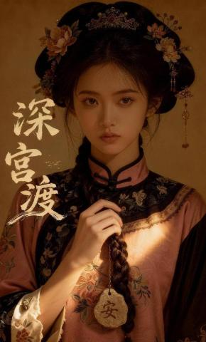 短剧《深宫渡》海报