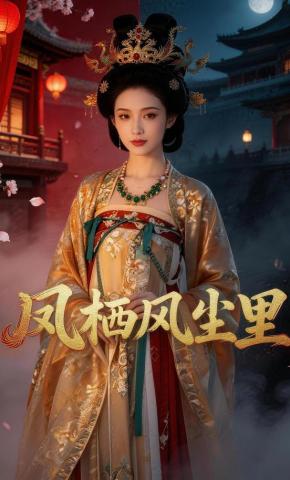 短剧《凤栖风尘里》海报