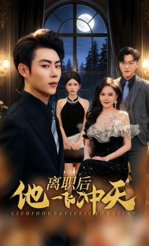 短剧《离职后他一飞冲天》海报