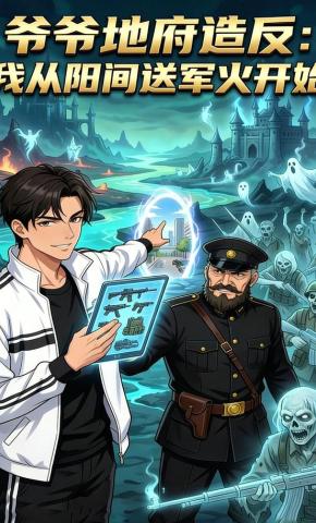 短剧《爷爷地府造反：我从阳间送军火开始》海报