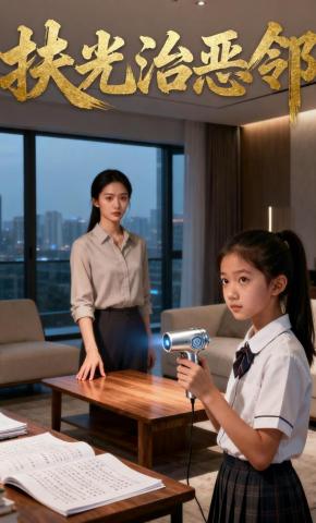 短剧《扶光治恶邻》海报