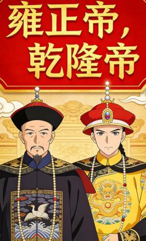 短剧《雍正帝，乾隆帝》海报