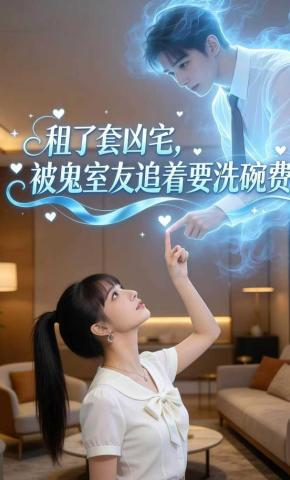 短剧《租了套凶宅，被鬼室友追着要洗碗费》海报