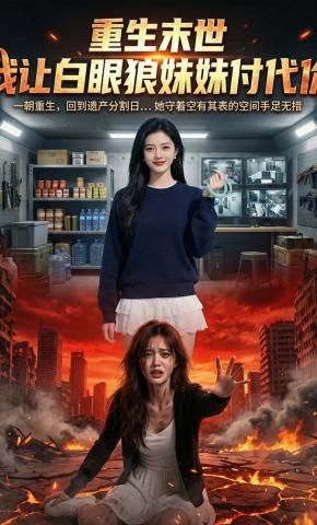 短剧《重生末世：我让白眼狼妹妹付代价》海报