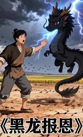 短剧《黑龙报恩》海报