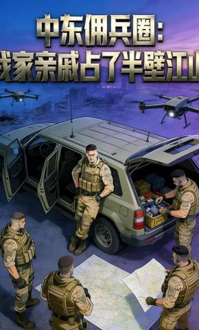 短剧《中东佣兵圈：我家亲戚占了半壁江山》海报
