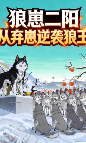 短剧《狼崽二阳：从弃崽逆袭狼王》海报