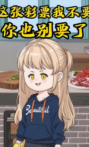 短剧《这张彩票我不要，你也别要了》海报