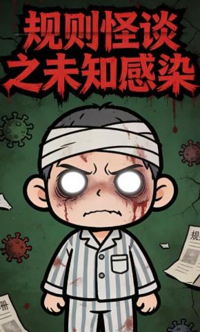 短剧《规则怪谈之未知感染》海报