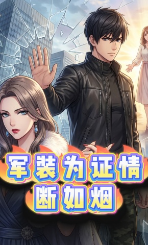 短剧《军装为证情断如烟》海报