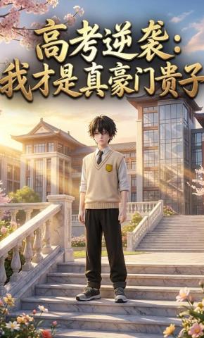 短剧《高考逆袭：我才是真豪门贵子》海报