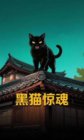 短剧《黑猫惊魂》海报