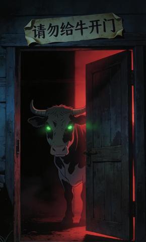 短剧《请勿给牛开门第一季》海报