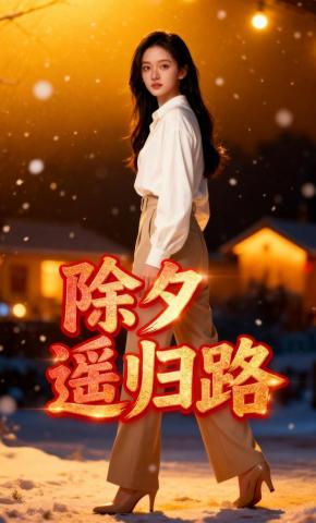 短剧《除夕遥归路》海报