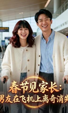 短剧《春节见家长：男友在飞机上离奇消失》海报
