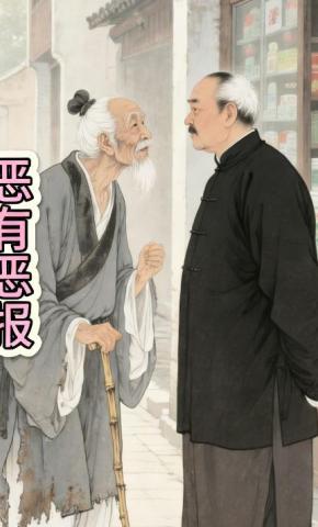 短剧《恶有恶报》海报