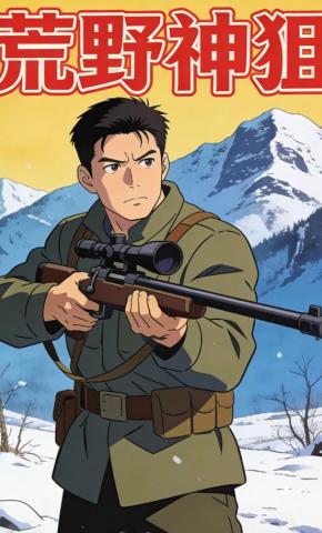 短剧《荒野神狙》海报
