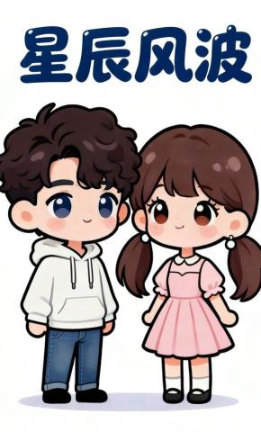 短剧《星辰风波》海报