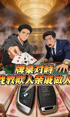 短剧《牌桌对峙，我教欺人亲戚做人》海报