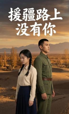 短剧《援疆路上没有你》海报