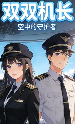 短剧《双双机长》海报
