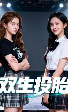 短剧《双生投胎》海报