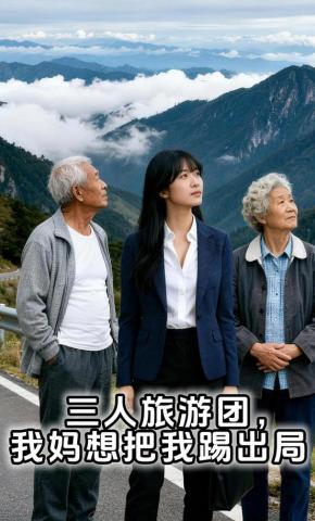 短剧《三人旅游团，我妈想把我踢出局》海报