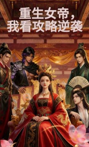 短剧《重生女帝，我看攻略逆袭》海报