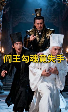 短剧《阎王勾魂竟失手》海报