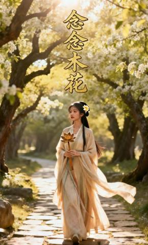 短剧《念念木花》海报