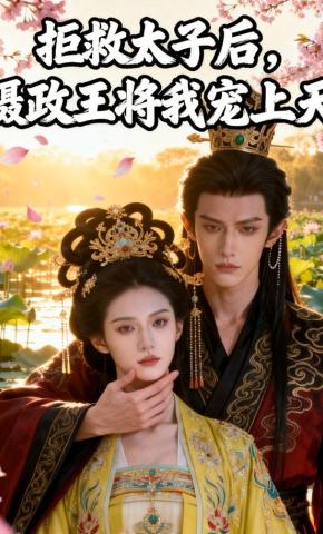 短剧《拒救太子后，摄政王将我宠上天》海报