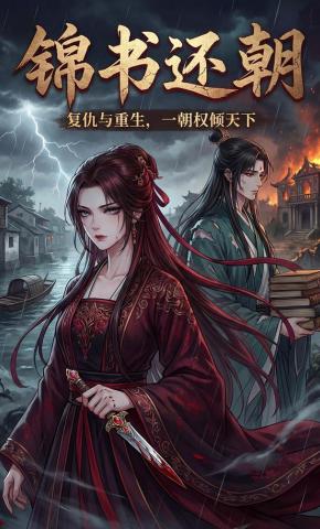 短剧《锦书还朝》海报