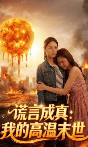 短剧《谎言成真：我的高温末世》海报