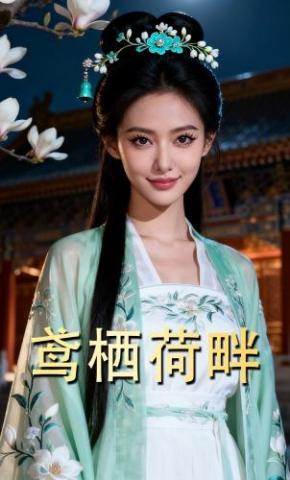 短剧《鸢栖荷畔》海报