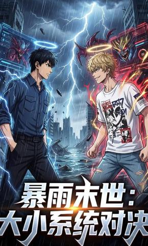 短剧《暴雨末世：大小系统对决》海报