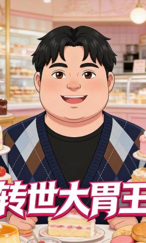 短剧《转世大胃王》海报